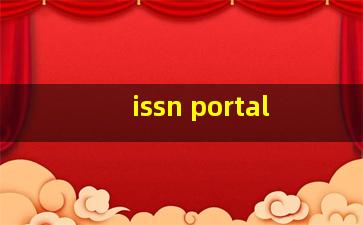 issn portal